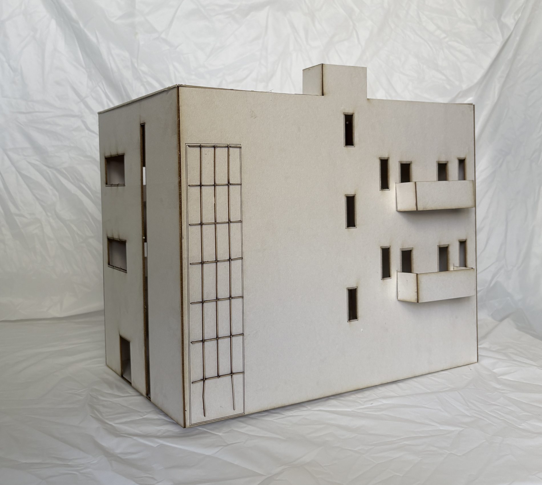 Volume study, the three storey envelope