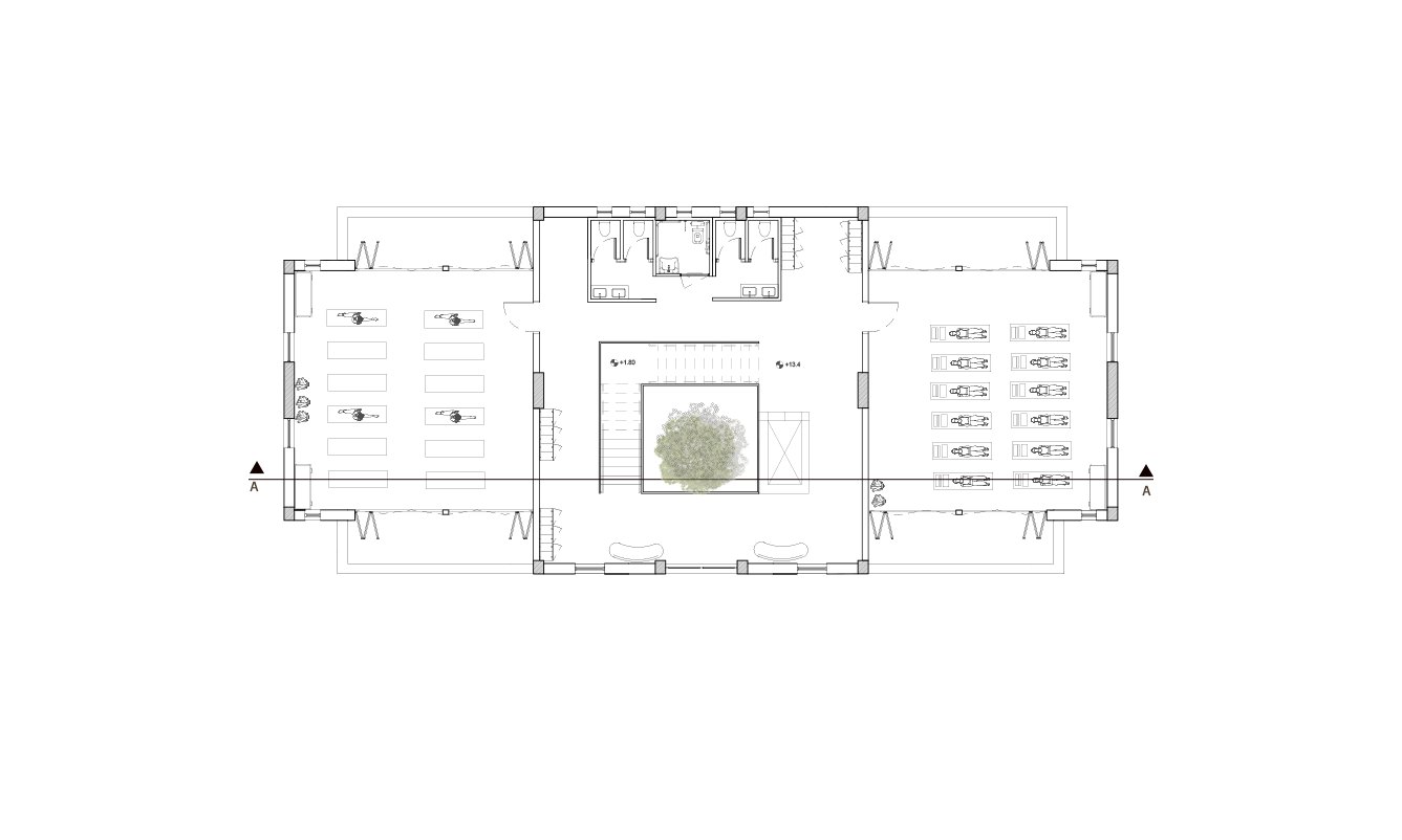 Second floor plan
